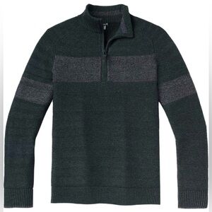 NWT Mens Smartwool Ripple Ridge Half Zip Sweater XL Brand New Wool Mid Layer